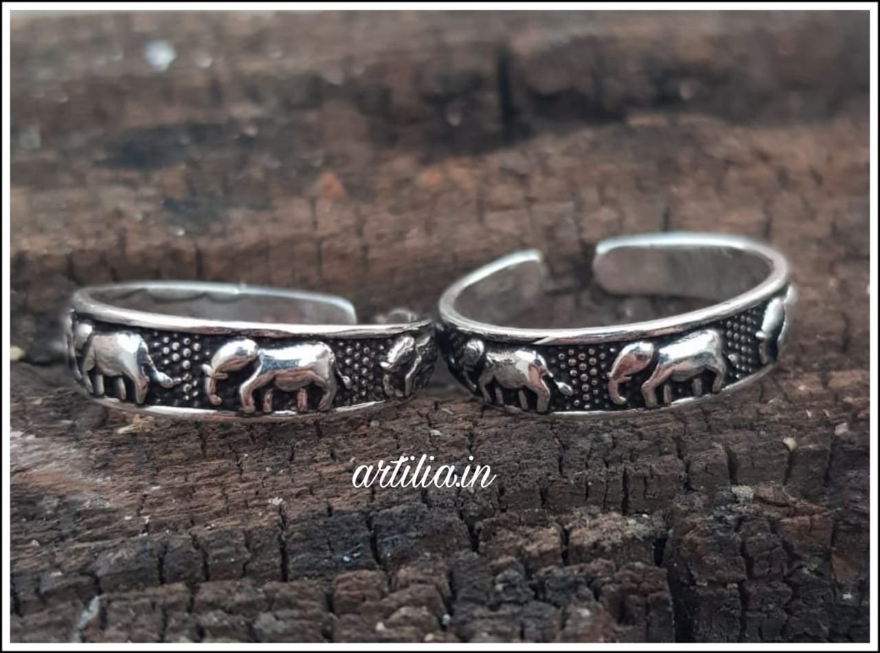 Elephant hot sale toe ring